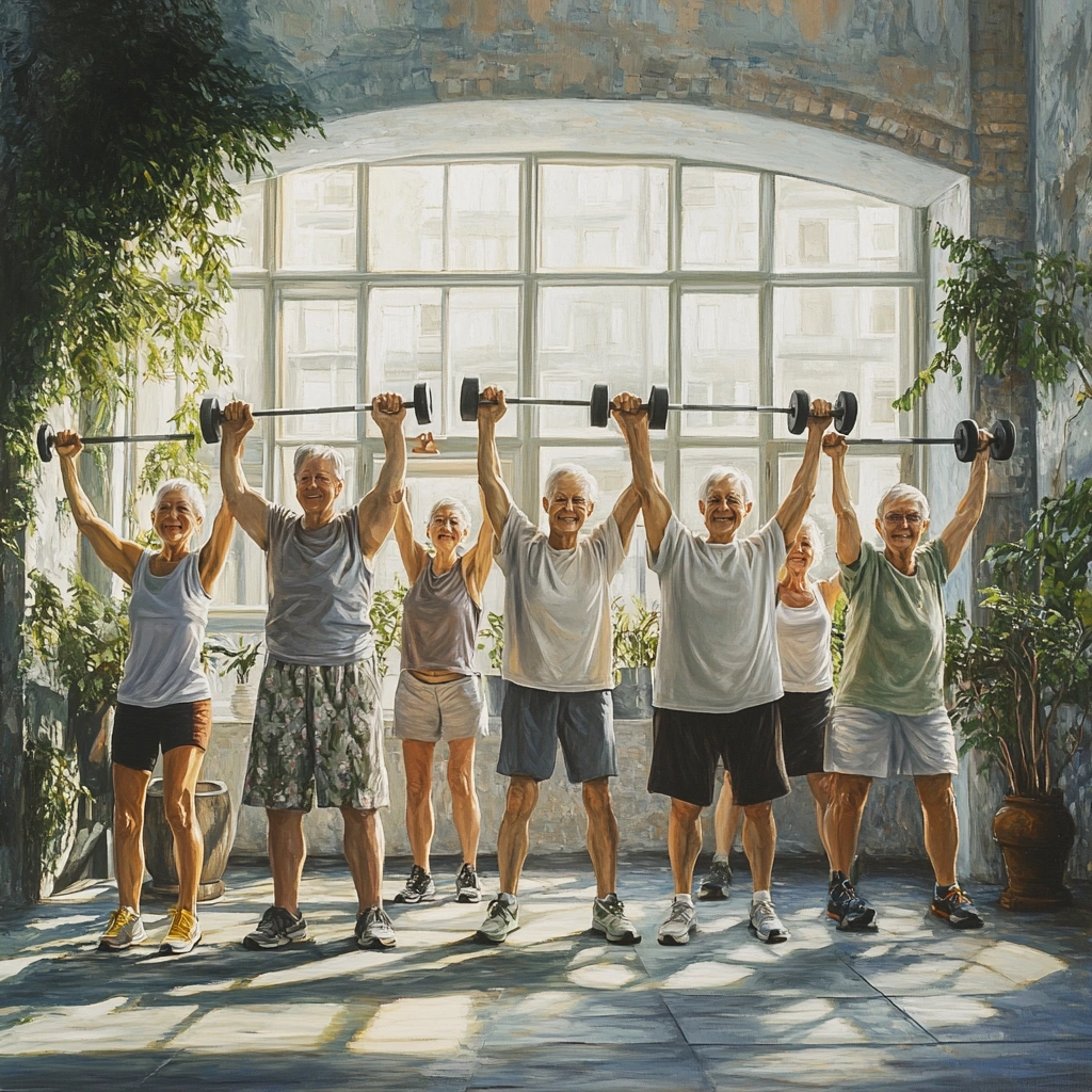 Просторий тренажерний зал з спеціальним обладнанням